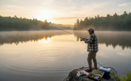 fishing timing and location