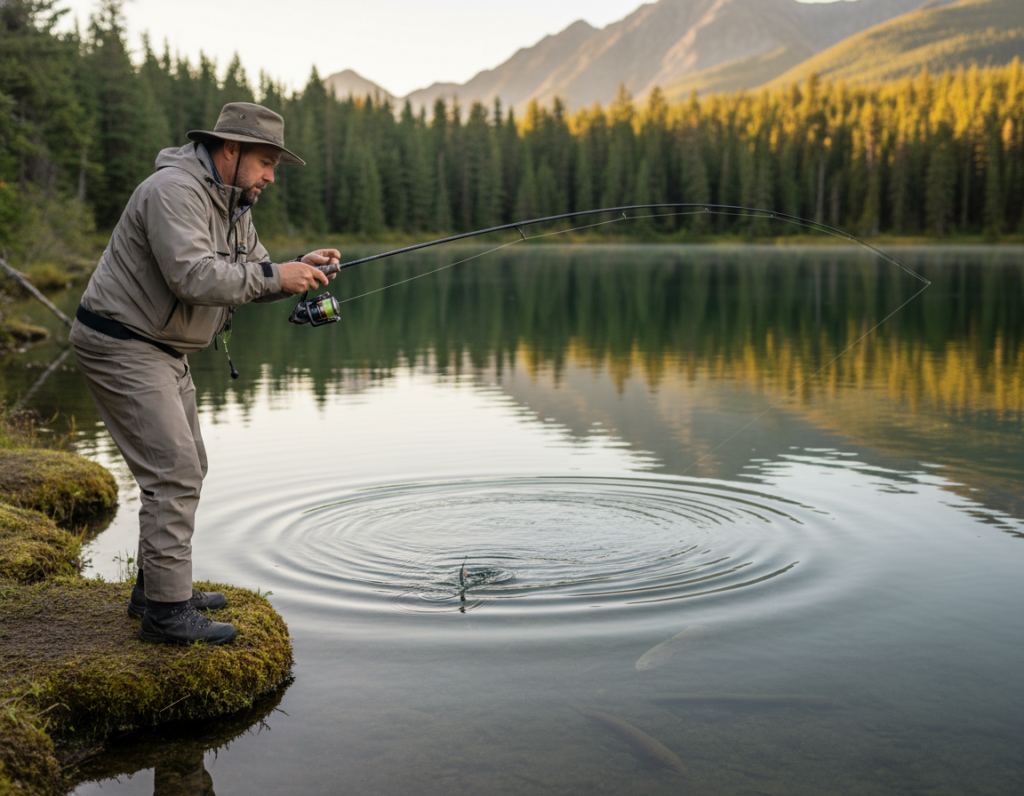 Controlled Retrieval Speeds That Influence Fish Reaction and Strike Timing