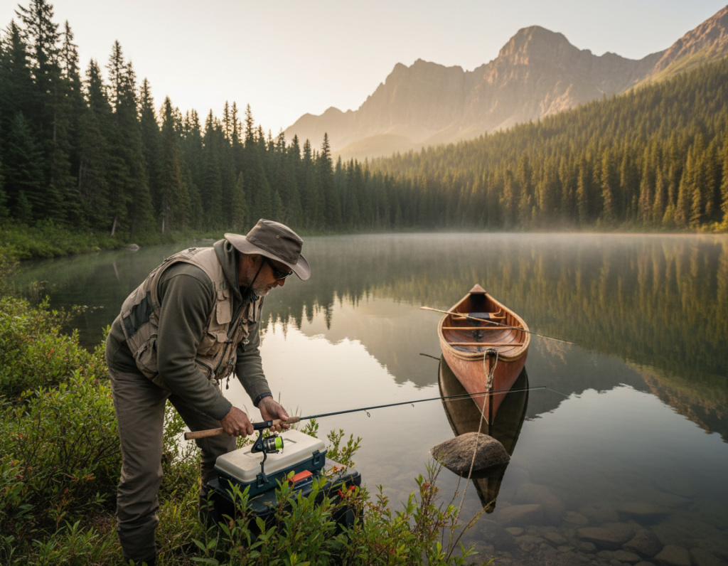 Fishing Alone in Remote Areas While Maintaining Awareness and Preparedness