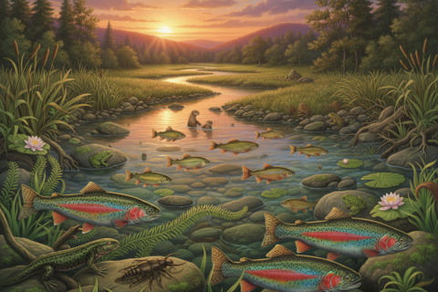 freshwater species distribution