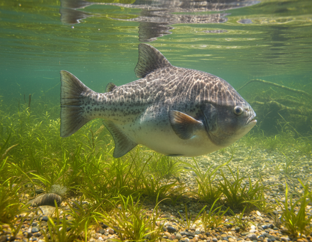 Sunfish Habitat Zones and Feeding Preferences in Shallow Freshwater Areas