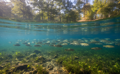 water clarity fish behavior
